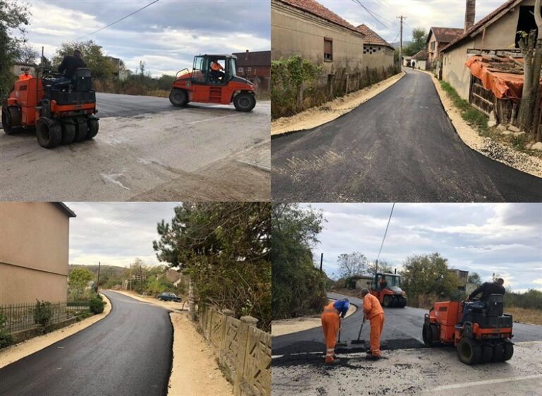 U Ostrikovcu je asfaltirana ulica Vojvode Mišića !!!