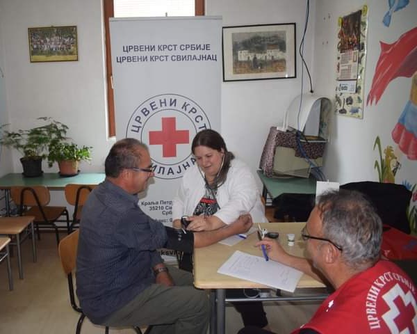 Crveni krst Svilajnac i Dom Zdravlja Svilajnac uzeli su učešće u akciji „Briga o starijima“