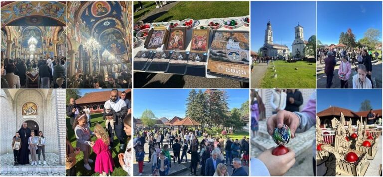 Na Vaskrs održana Sveta Liturgija u Hramu Svetog Proroka Ilije u Gornjoj Trnavi