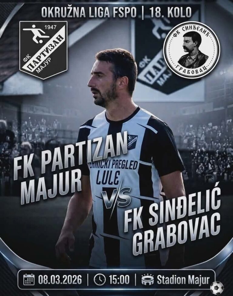 Nastavak prvenstva Pol Jagodina susretima 18.kola