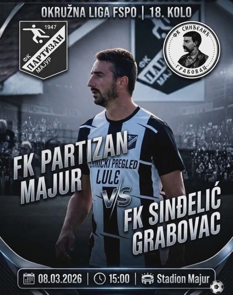 Derbi u Majuru Prvenstvo Pol Jagidina u prolećnom delu prvenstva startuje u subotu