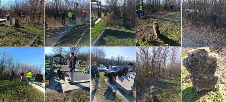 Uspela prva Radna akcija u Lukovici kod Svilajnca na sređivanju seoskog groblja