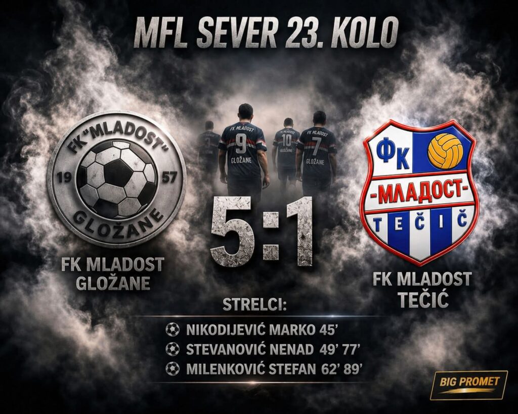 U Šantrovcu lider dao osam golova Dubljanima a Mijatovčani dali šest Vojniku