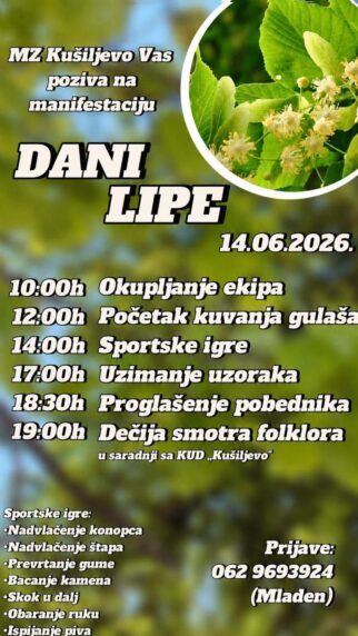 Dani lipe u Kušiljevu kod Svilajnca