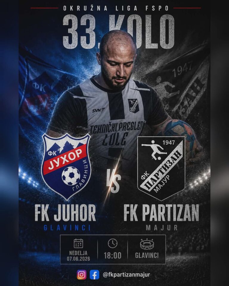 Sve utakmice u nedelju a derbi kola u Glavinci